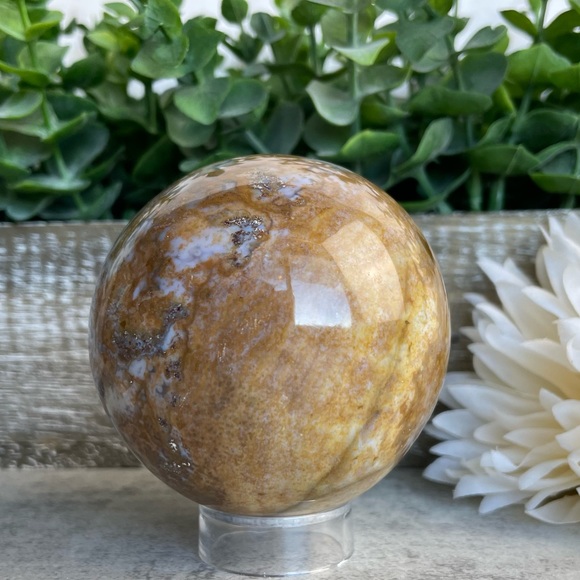 Ocean Jasper Sphere - Picture 6 of 17
